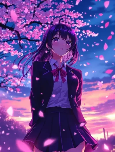 樱花雨下 - 日漫经典 樱花雨下 漫画封面